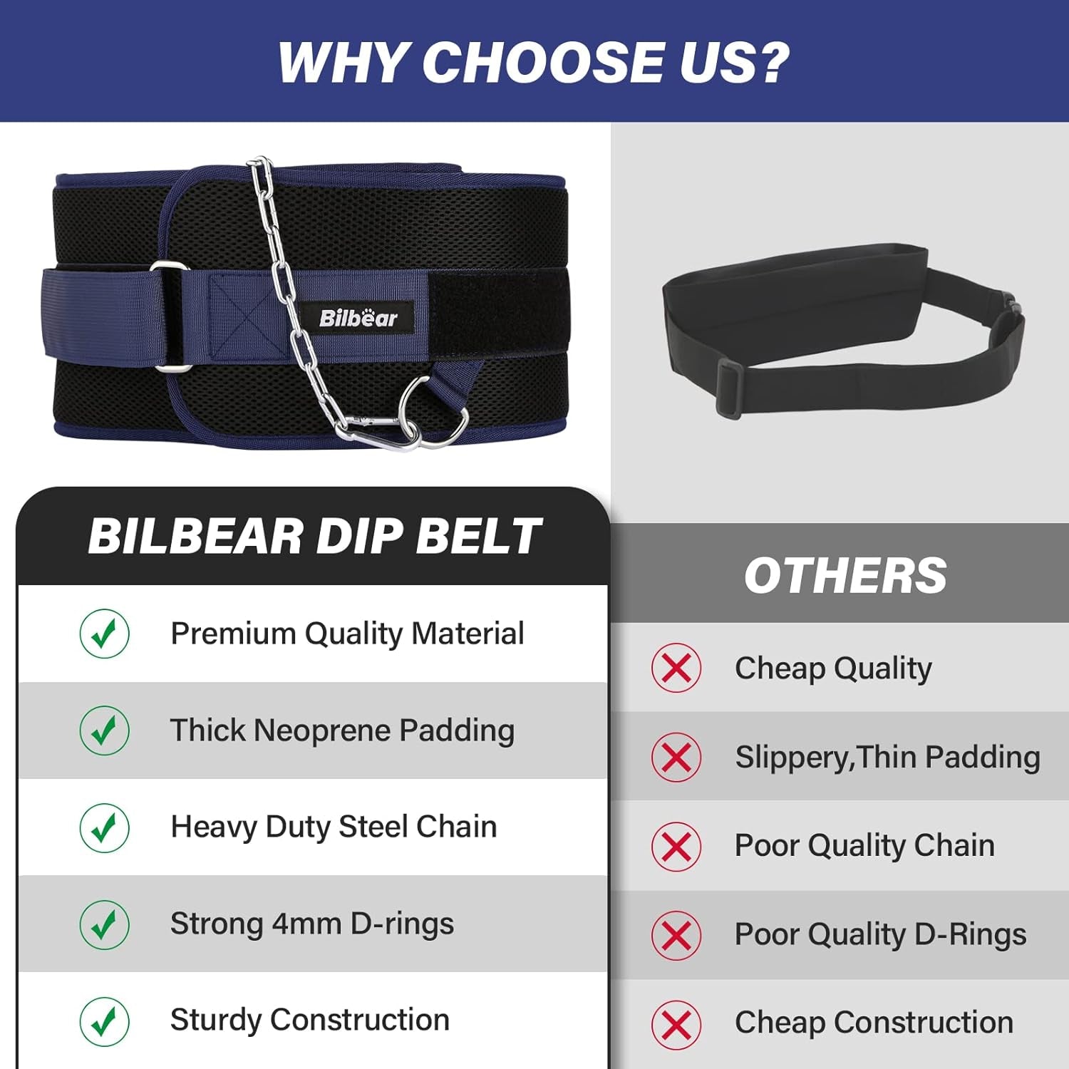 Dip Belt for Weightlifting,Weight Lifting Belt with 39 Inch Strap for Pulls Up, Adjustable 43 Inch Fitness Weight Lifting Strap ,With 45-Angle Rings&2 Snap Hooks, for Gym Bodybuilding,Dips,Squats