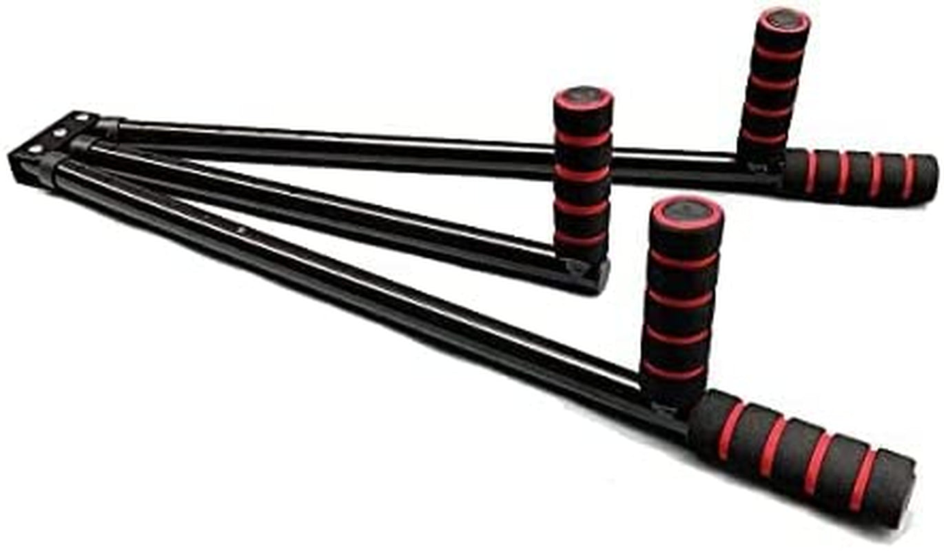 3 Bar Leg Stretcher Leg Split Extension Device Iron Leg Support Yoga Exercise Martial Arts Gym Flexibility Stretching Machine Stretching Equipment Martial Arts Stretch Yoga Gym, Black